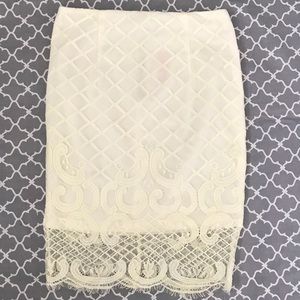 Beautiful lace skirt